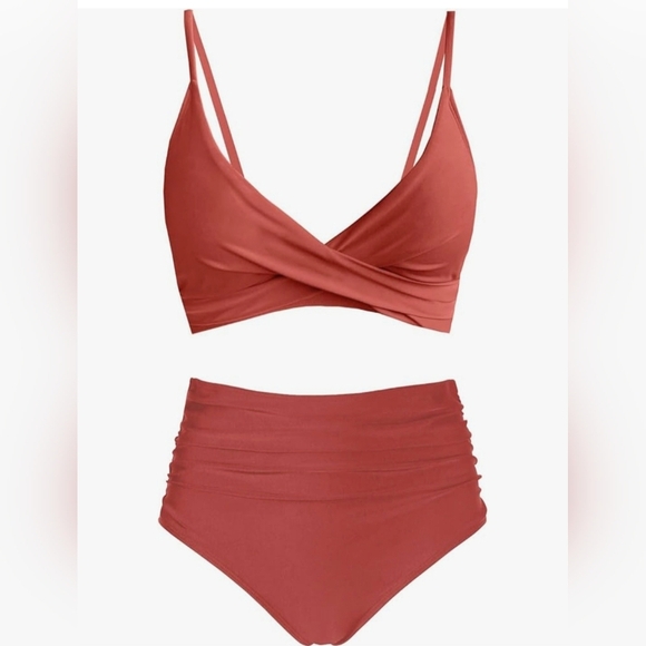 AMY BABE High Waisted Bikini #638 - Picture 1 of 10